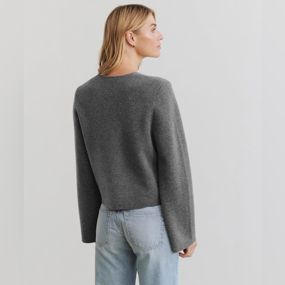 JENNI KAYNE Chelsea Cardigan in Derby - Picture 4 of 6